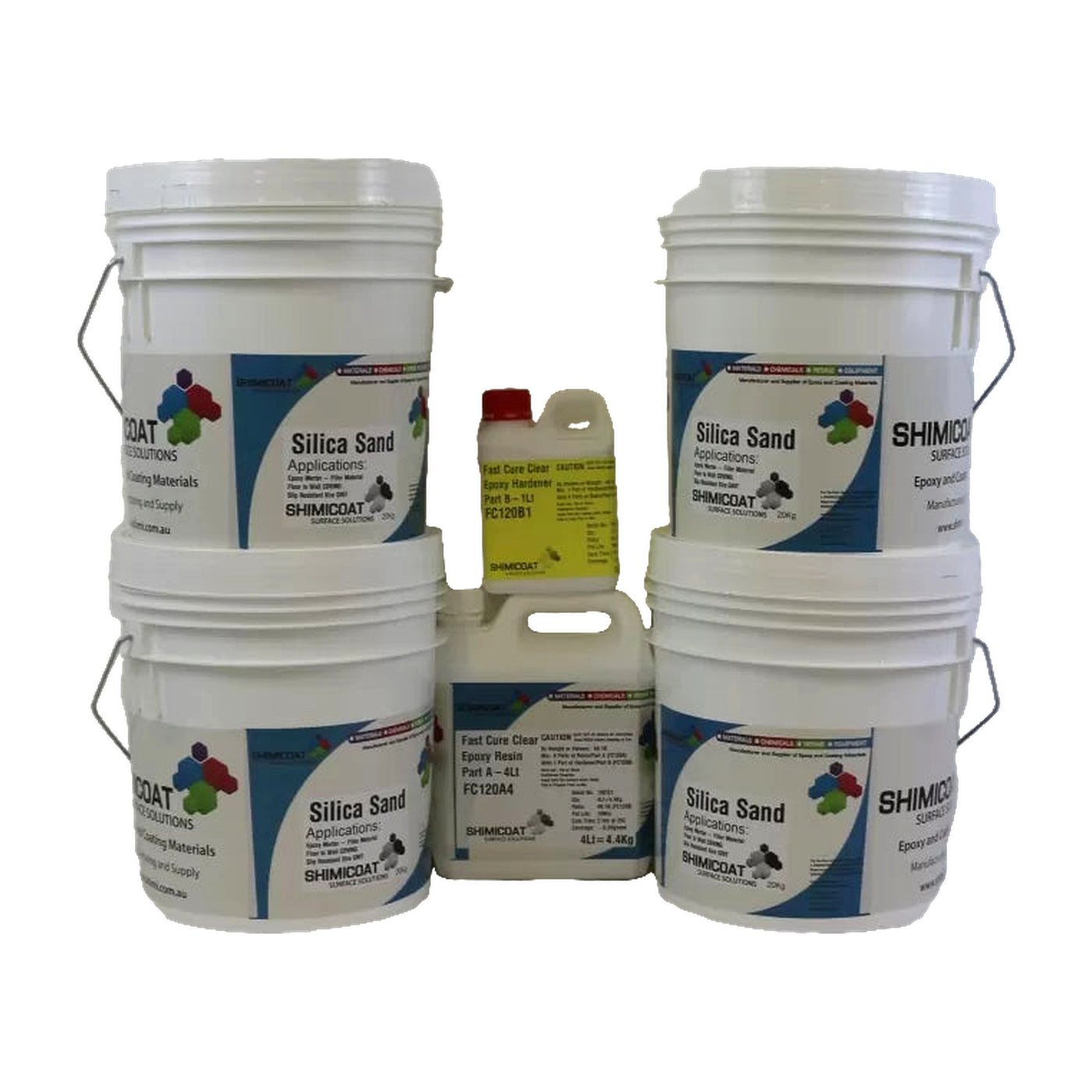 Epoxy Mortar Fast Cure Complete Kit