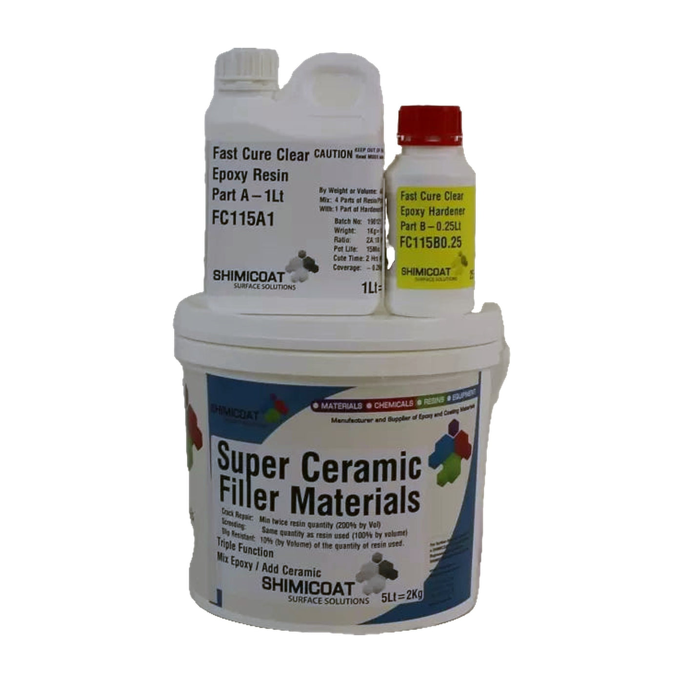 Epoxy Crack Repair Fast Cure Complete Kit