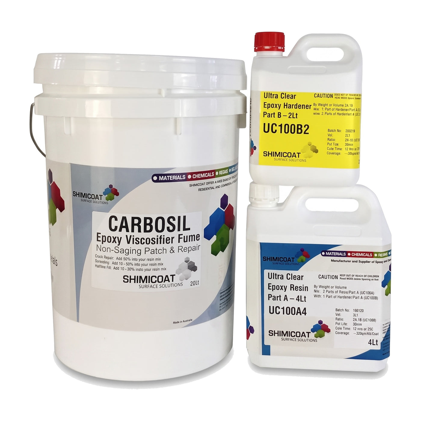 Carbosil Patch & Repair Complete Kit