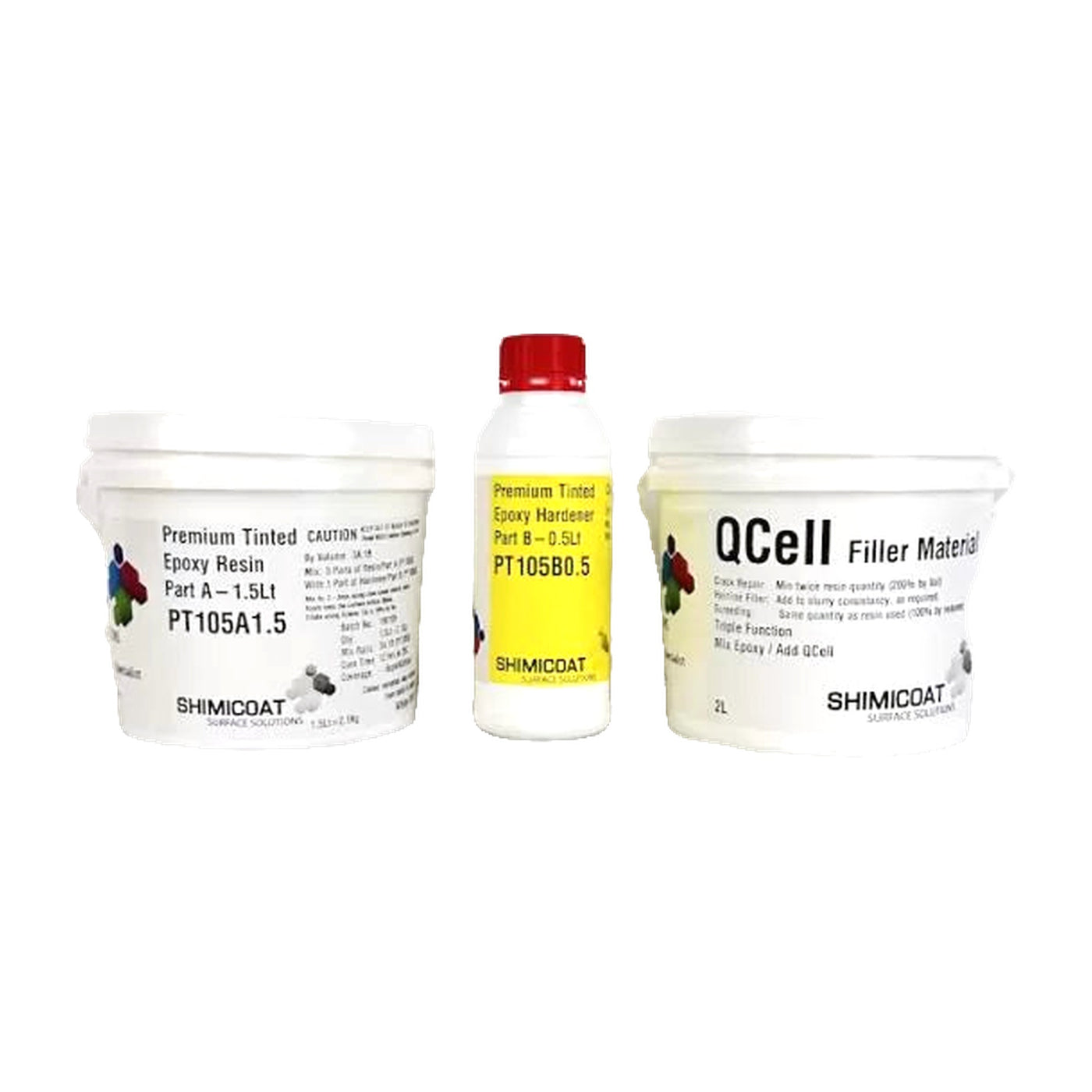 QCell Patch & Repair Kit Tinted Complete Kit