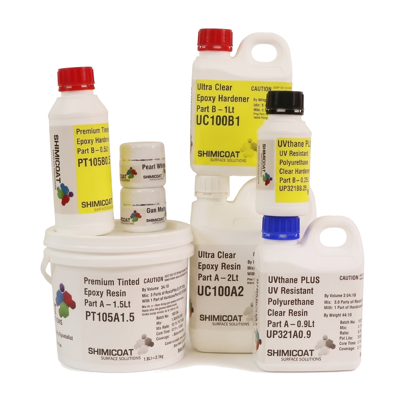 Benchtop Epoxy Metallic Complete Kit