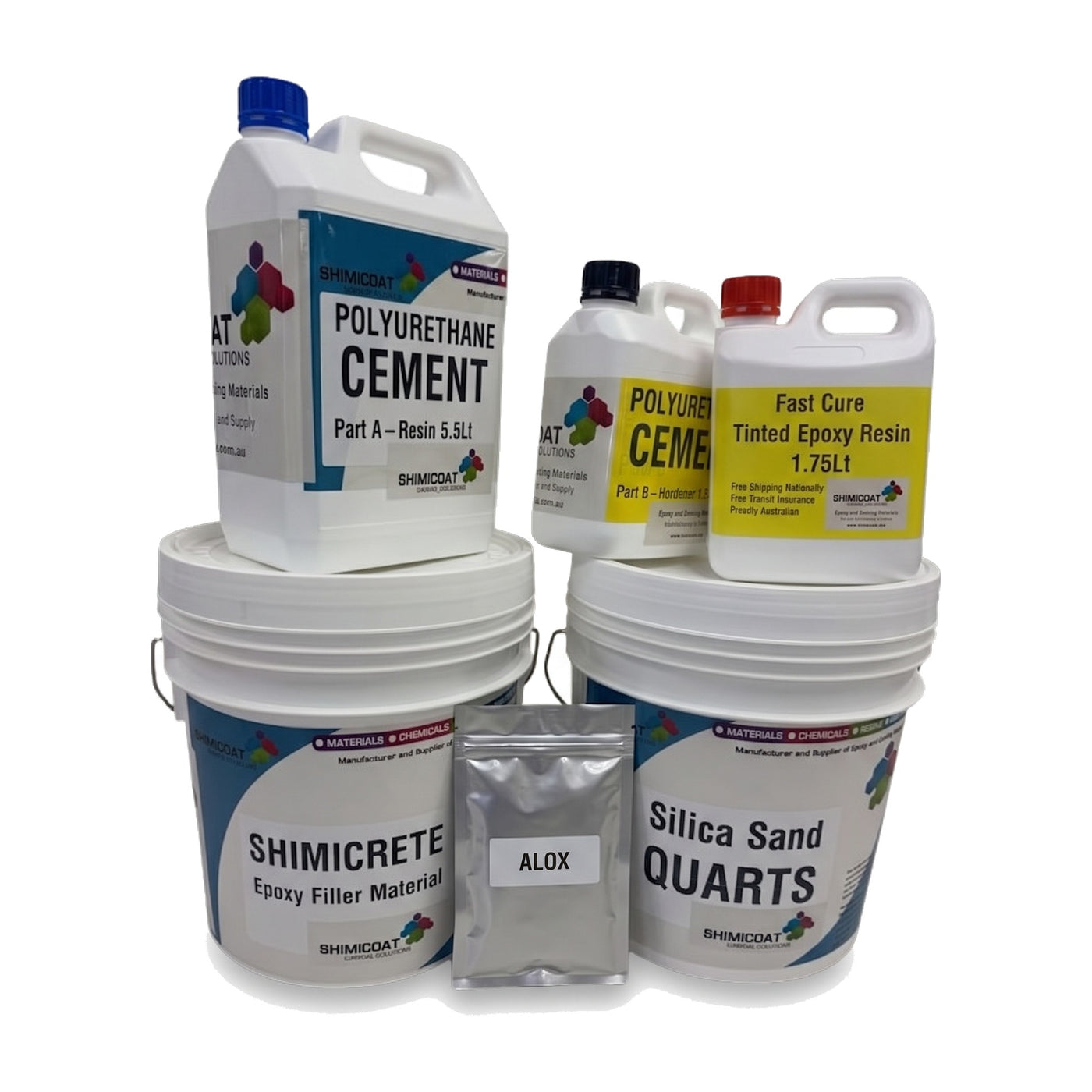 SHIMICRETE PU Cement Complete Kit