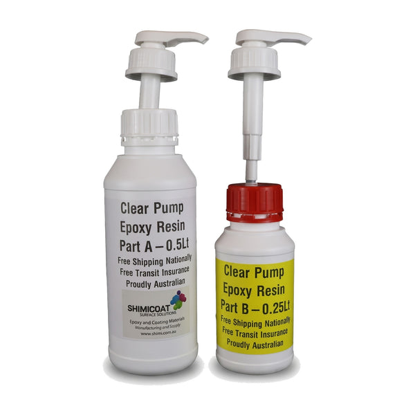 Clear Pump Epoxy