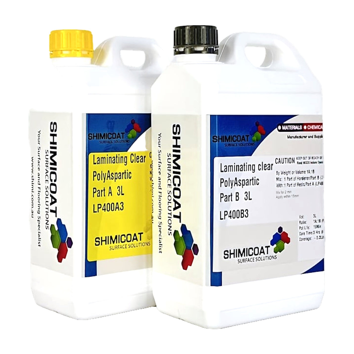Laminating Clear Polyaspartic