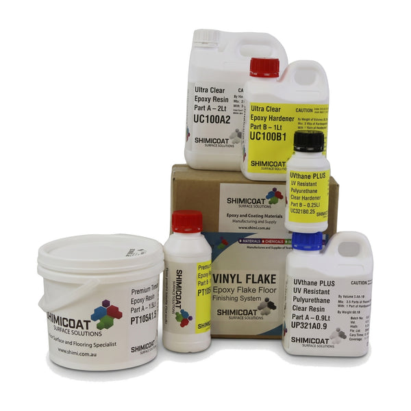 Benchtop Epoxy Flake Complete Kit