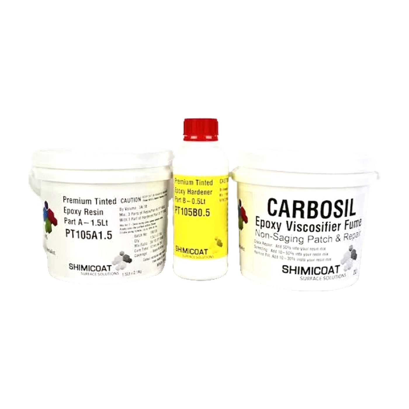 Carbosil Patch & Repair Complete Kit Tinted