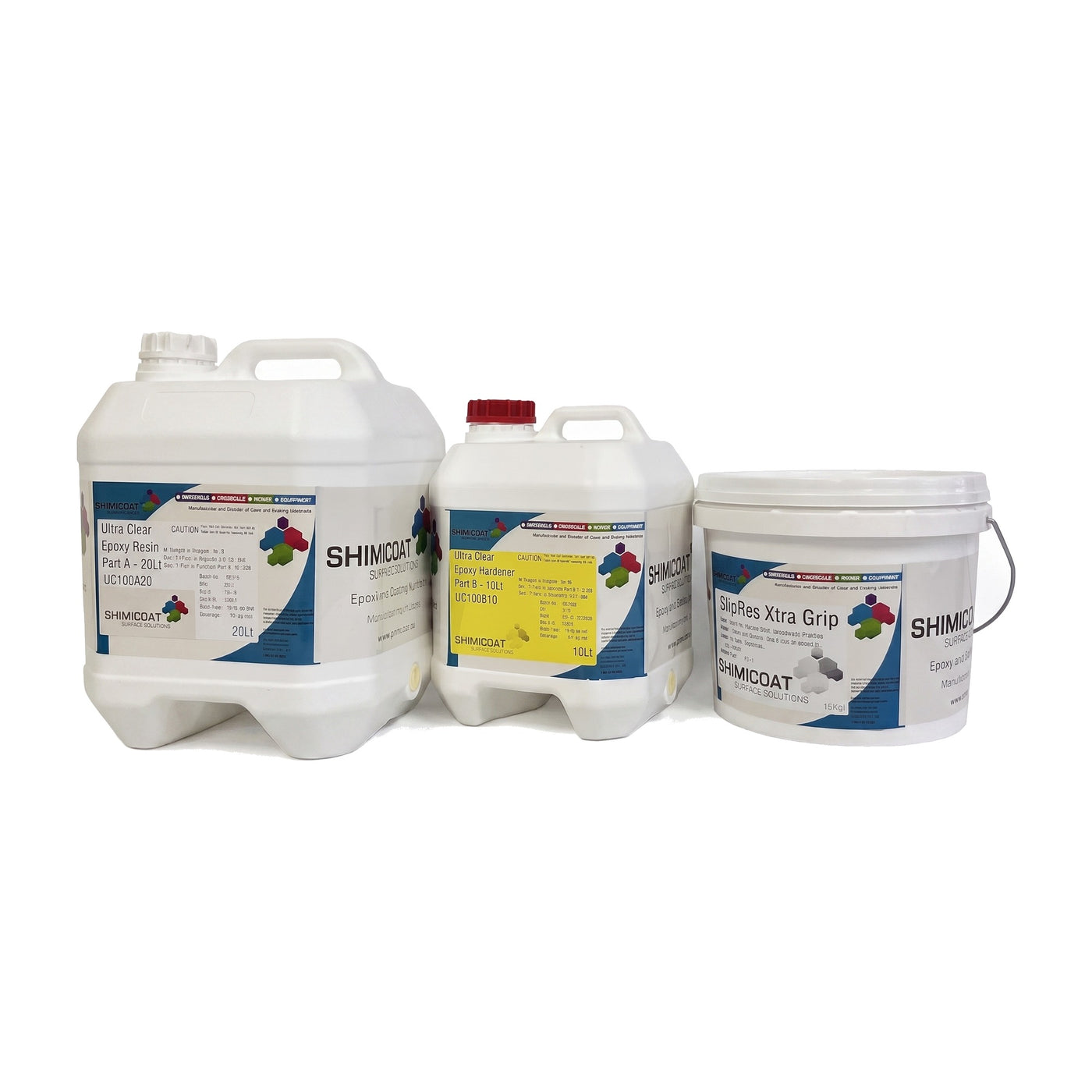 Slip Resistant Ultra Clear Epoxy Complete Kit