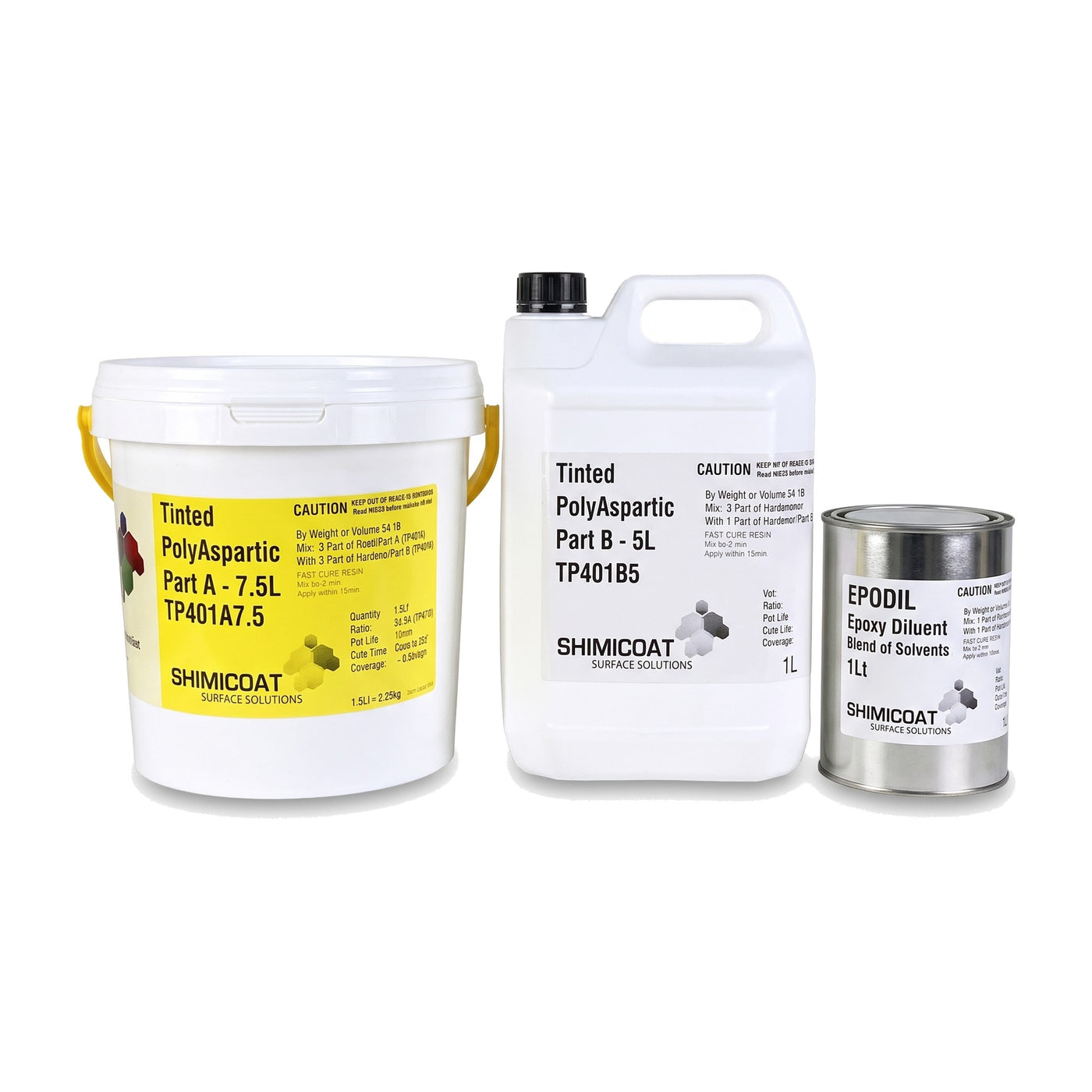 UV Plus Tinted Polyaspartic Kit