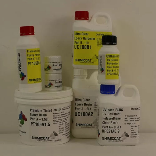 Benchtop Epoxy Metallic Complete Kit