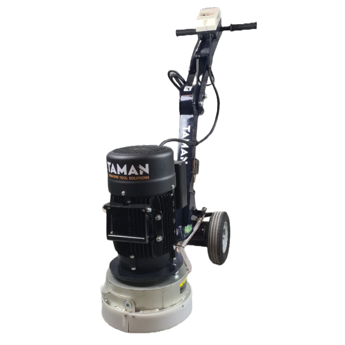 TAMAN C250 concrete floor grinder front view with the Schneider switch