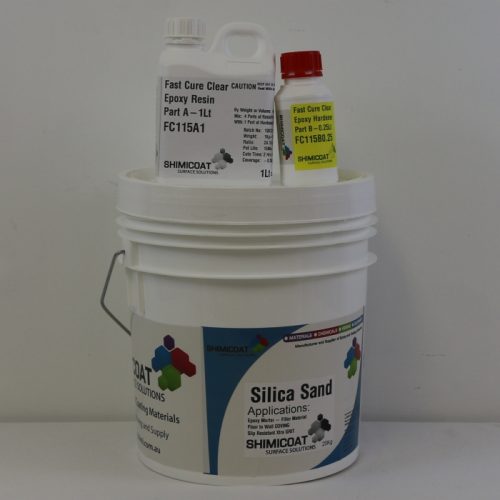 Epoxy Mortar Fast Cure Complete Kit