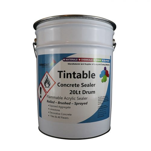 Tinted Solvent Based Acrylic Concrete Sealer