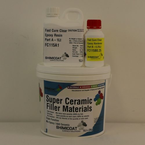 Epoxy Crack Repair Fast Cure Complete Kit - SMALL