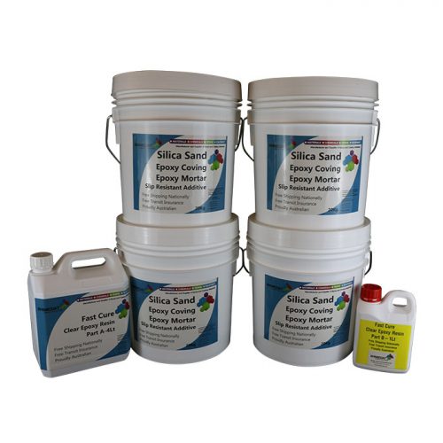Epoxy Mortar Fast Cure Complete Kit Large