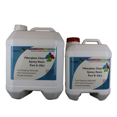 Fibreglass Clear Epoxy Resin 30Lt
