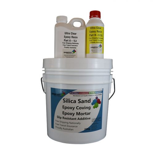 Epoxy Coving Complete Kit - Small Kit - 20 Linear Metres
