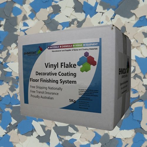 Vinyl Flake Blended Blue