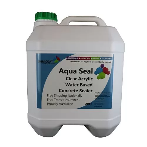 Aqua Seal clear acrylic water based concrete sealer