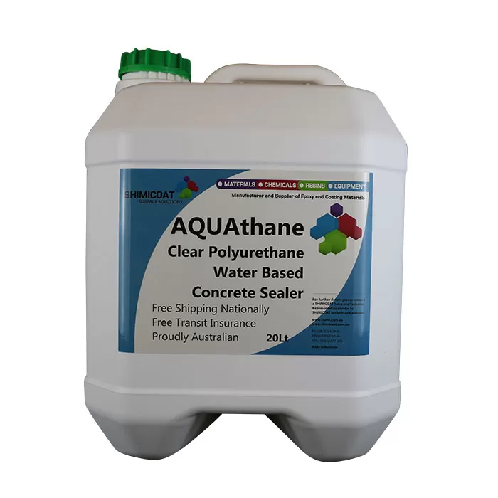 AQUAthane Polyurethane water based concrete sealer